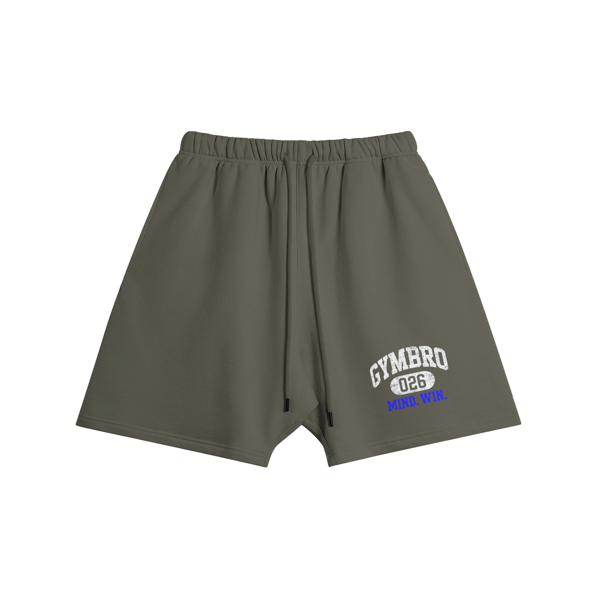 Short unisexe oversize en polaire brossée – Image 2