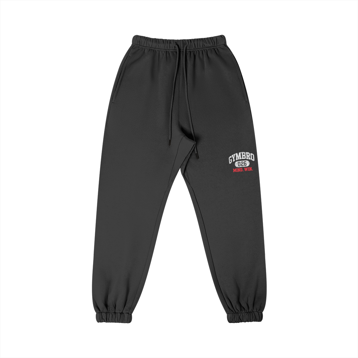 Pantalon de survêtement unisexe en molleton brossé épais