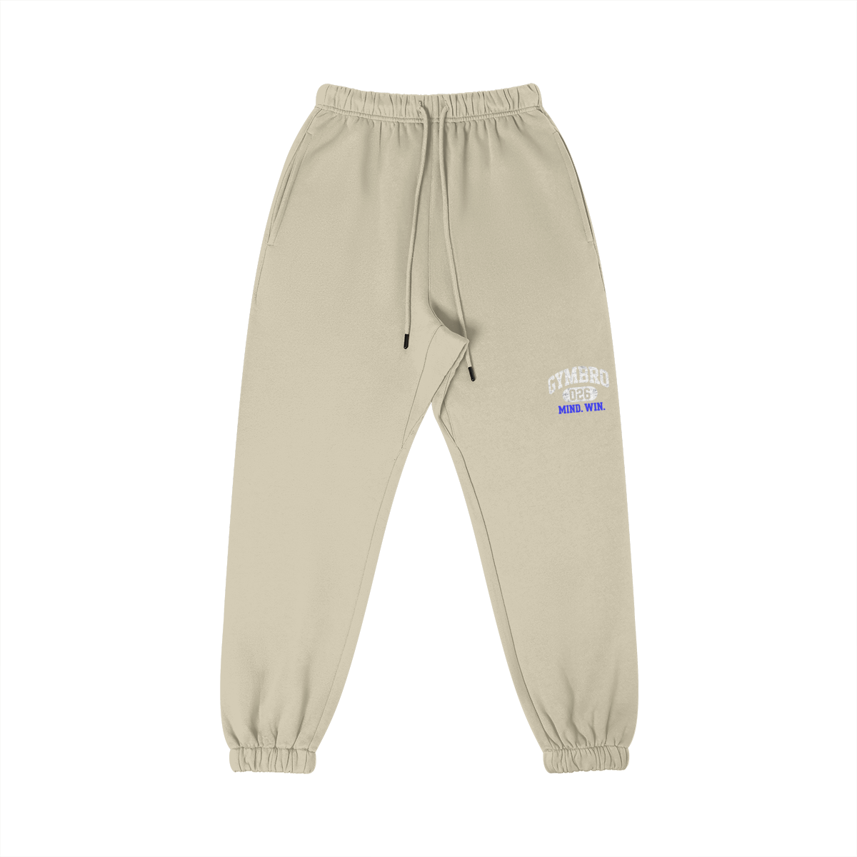 Pantalon de survêtement unisexe en molleton brossé épais – Image 2