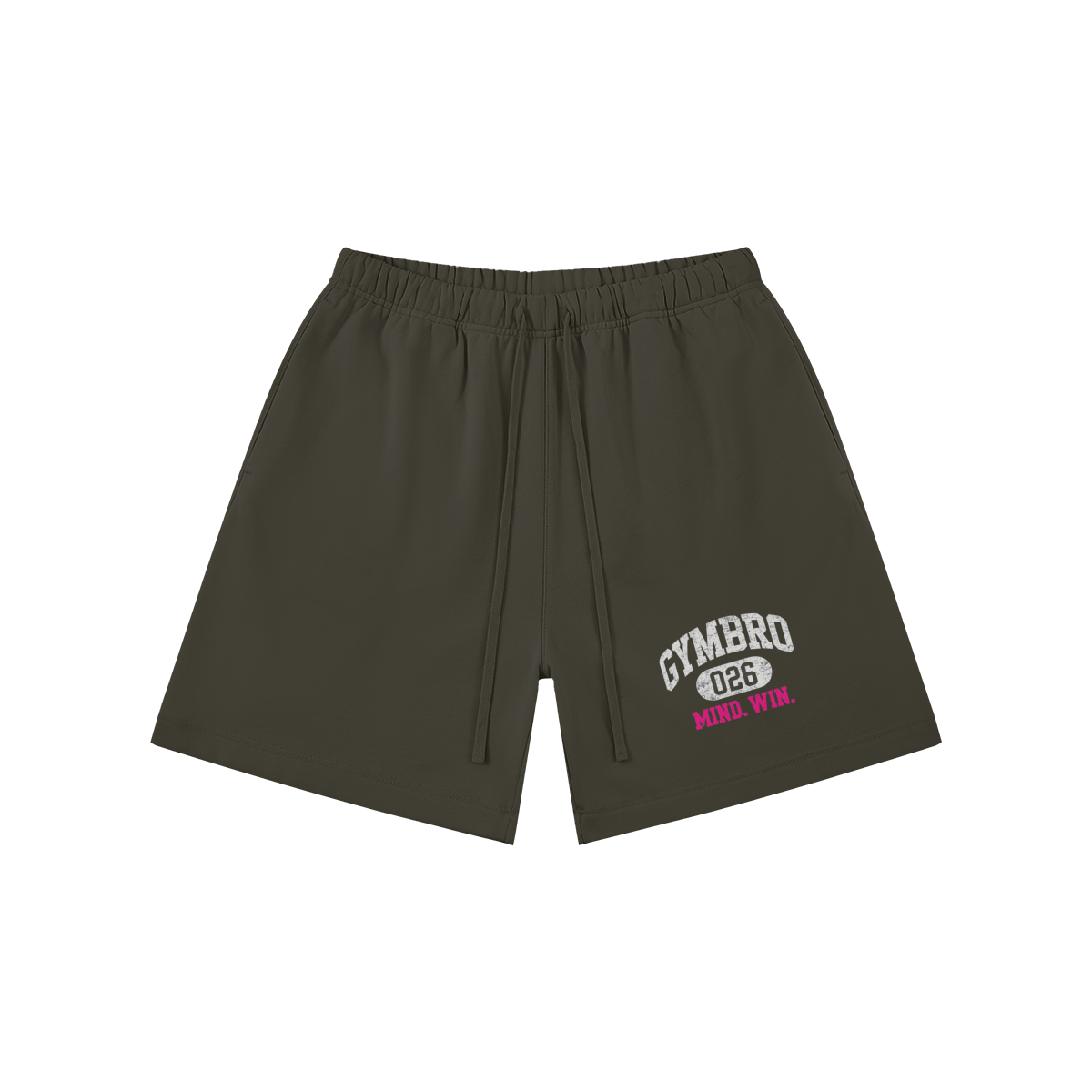 Short de survêtement unisexe oversize en molleton brossé femme